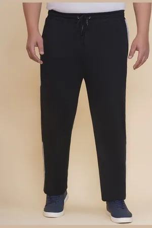John Pride Men Plus Size Cotton Track Pants