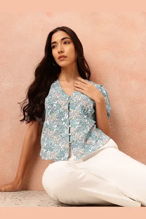 all about you Floral Print Shirt Style Top