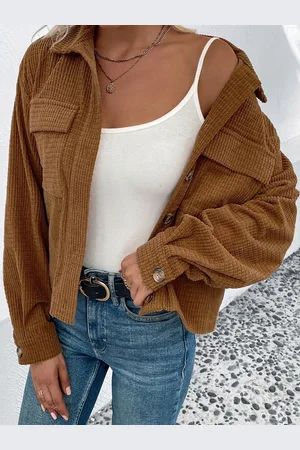 DressBerry Spread Collar Tailored Jacket