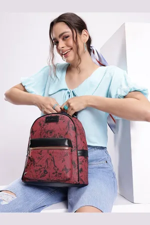 Mast & Harbour Women Floral Printed Backpack