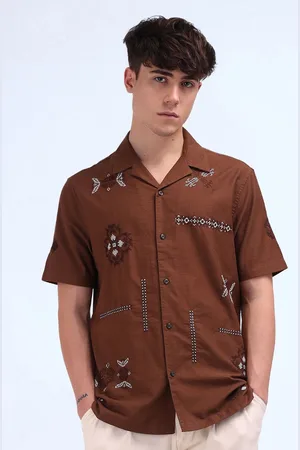 Flying Machine Men Classic Opaque Casual Shirt