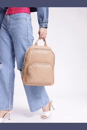 DressBerry Women Quilted Backpack