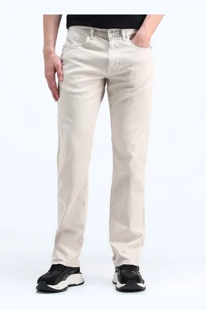 Flying Machine Men Relaxed Fit Cotton Jeans