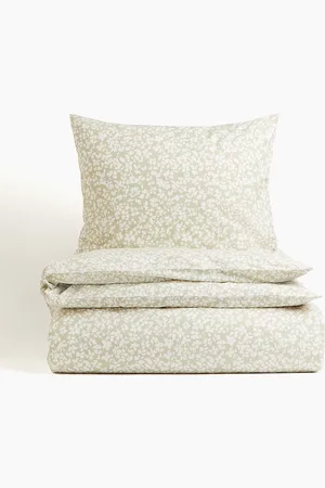 H&M Cotton Single Duvet Cover Set