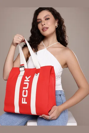 French Connection Structured Brand Logo Shoulder Bag