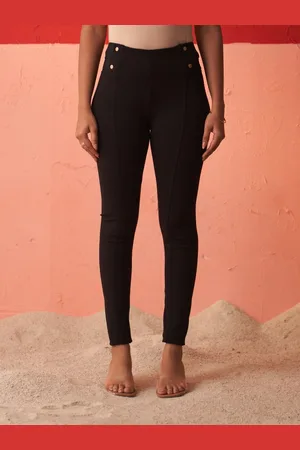 Lakshita Women Classic Skinny Fit Mid-Rise Trousers