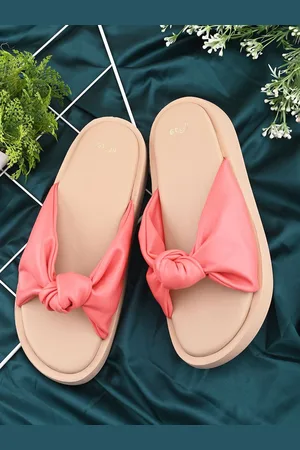 Styli Women Chunky Flat Wedges