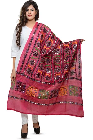 Banjara Embroidered Dupatta with Thread Work