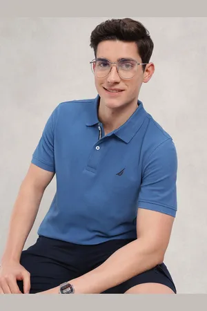 Nautica Polo Collar Pure Cotton T-shirt