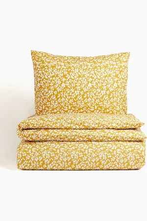 H&M Cotton Single Duvet Cover Set