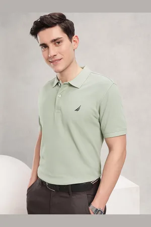 Nautica Polo Collar Pure Cotton T-shirt