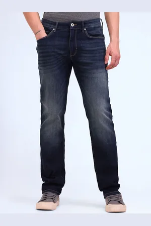 Flying Machine Men Slim Fit Mid-Rise Light Fade Jeans
