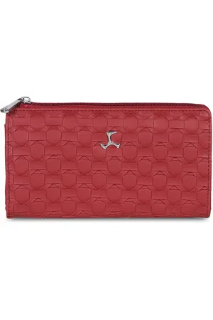 All Things Mochi Women PU Zip Around Wallet