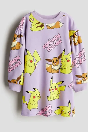 H&M Printed Sweatshirt Dress