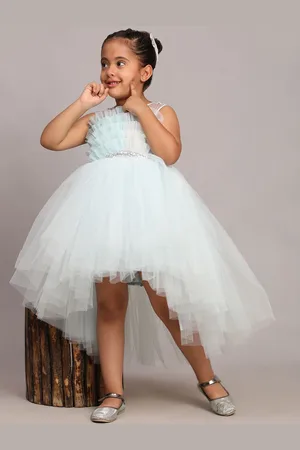 Toy Balloon Kids Girls Net Fit & Flare Dress