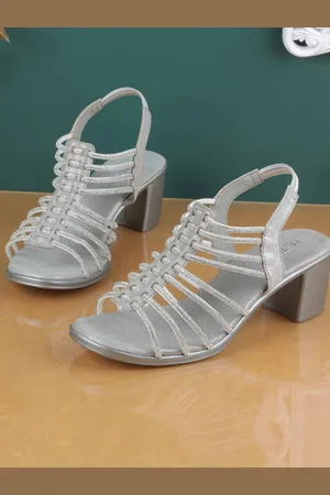 Metro Embellished Block Heel Sandals