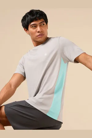 Cult Men Grey Optimal Strength Training T-shirt