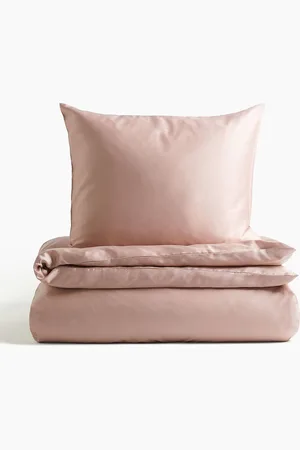 H&M Satin Single Duvet Cover Set