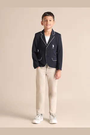 Ralph Lauren Self Design Single Breasted Blazer