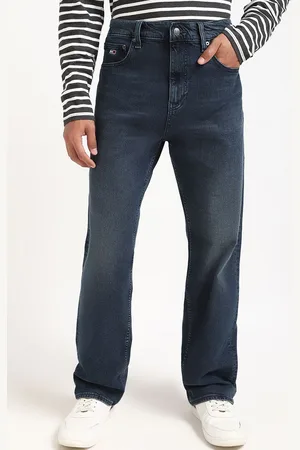 Tommy Hilfiger Men Low Distress Light Fade Jeans
