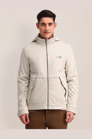 U.S. Polo Assn. Men Hooded Solid Casual Tailored Jacket