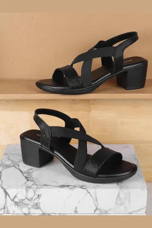 Metro Textured Block Sandals