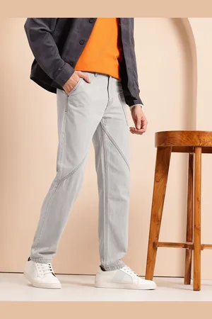 Mast & Harbour Men Relaxed Fit Panelled Jeans