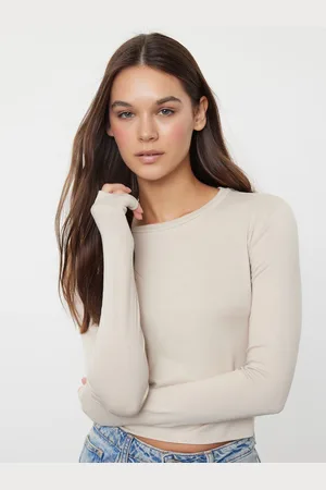Trendyol Women Crop Fitted Top