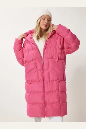 Happiness istanbul Women Longline Quilted Jacket