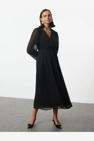 Trendyol Women Fit & Flare Midi Dress