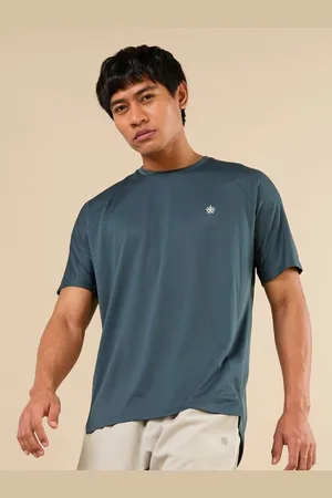 Cult Men Teal Functional Training T-shirt
