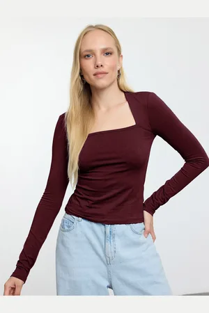 Trendyol Women Fitted Crop Top
