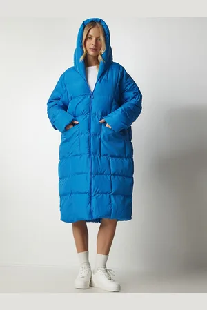 Happiness istanbul Women Hooded Quilted Jacket