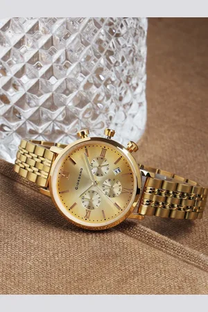 Giordano Women Dial & Stainless Steel Straps Analogue Watch GZ-60072-44