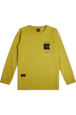 CAVIO Boys Round Neck Pullover Sweatshirt