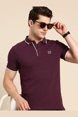 Being Human Pure Cotton Polo Collar T-shirt