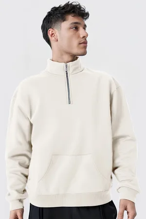Maniac Men High Neck Cotton Sweatshirt