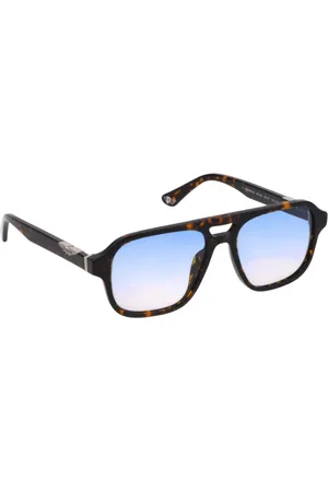 Police Men Square Sunglasses with UV Protected Lens SPLL83K56714SG