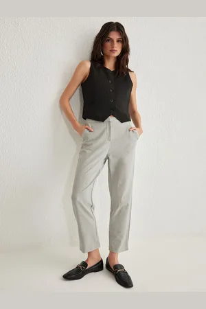Trendyol Women Mid-Rise Chinos Trousers