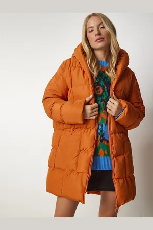 Happiness istanbul Women Longline Quilted Jacket