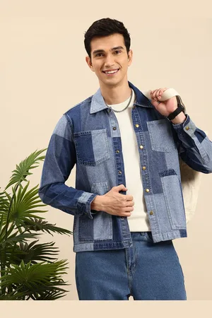 Mast & Harbour Cutaway Collar Pure Cotton Shacket