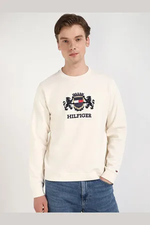 Tommy Hilfiger Men Printed Round Neck Sweatshirt
