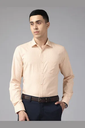 Park Avenue Slim Fit Checked Formal Shirt