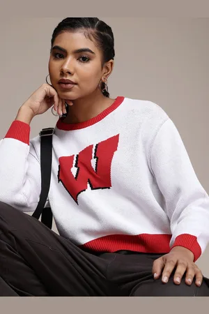 Roadster Typography Crop Pullover