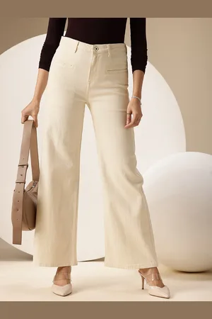 Chemistry Women Flared High-Rise Stretchable Jeans