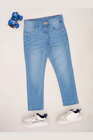 Pantaloons Boys Regular Fit Mid-Rise Light Fade Jeans
