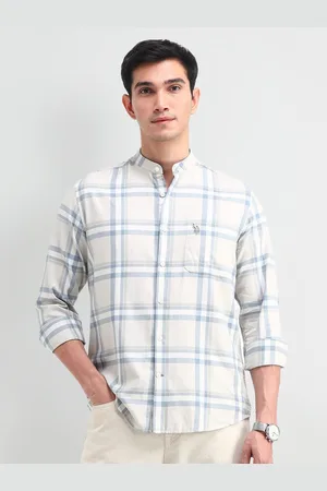Ralph Lauren Men Manhattan Fit Tartan Checked Cotton Casual Shirt