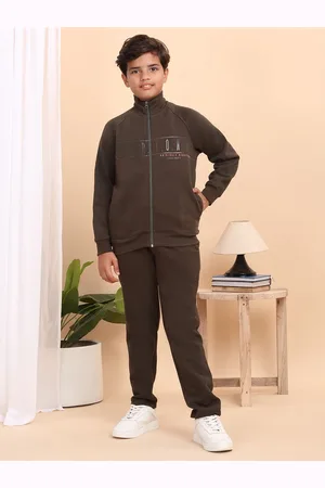 Sweet Dreams Boys Mock Collar Mid-Rise Tracksuit