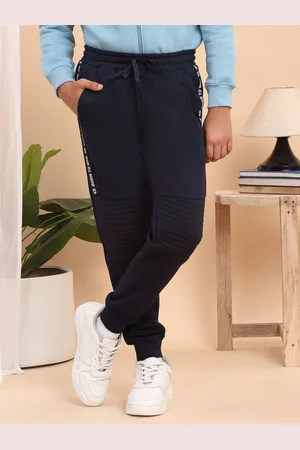 Sweet Dreams Boys Cotton Regular Fit Mid-Rise Joggers