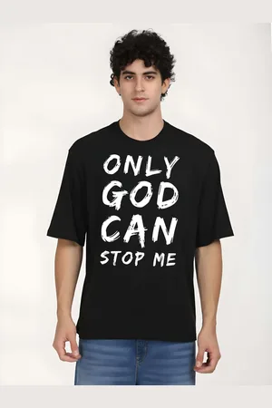 Moda Rapido Men Drop-Shoulder Sleeves Pure Cotton T-shirt